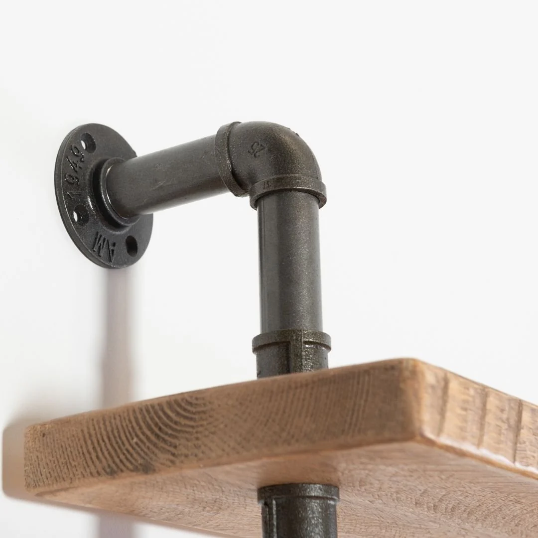 2 Shelf Industrial Pipe Shelving Unit - Image 8