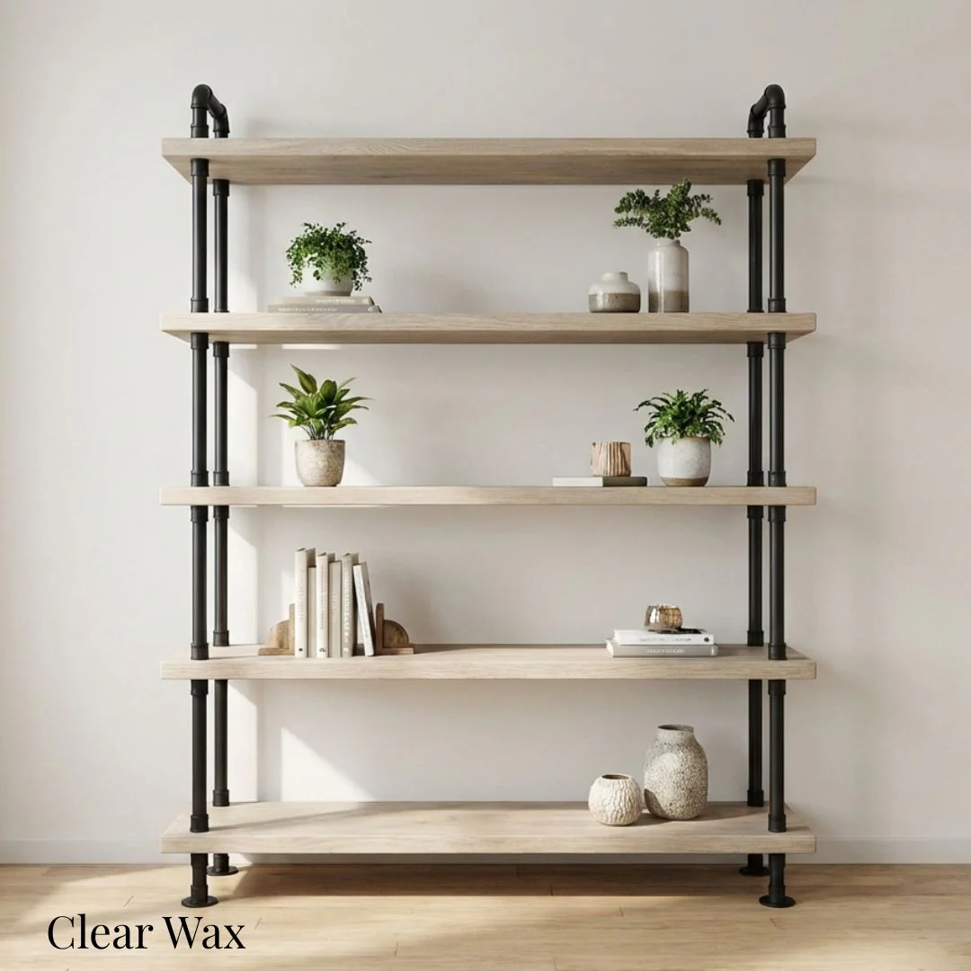 5 Shelf Free Standing Pipe Shelving Unit - Image 6