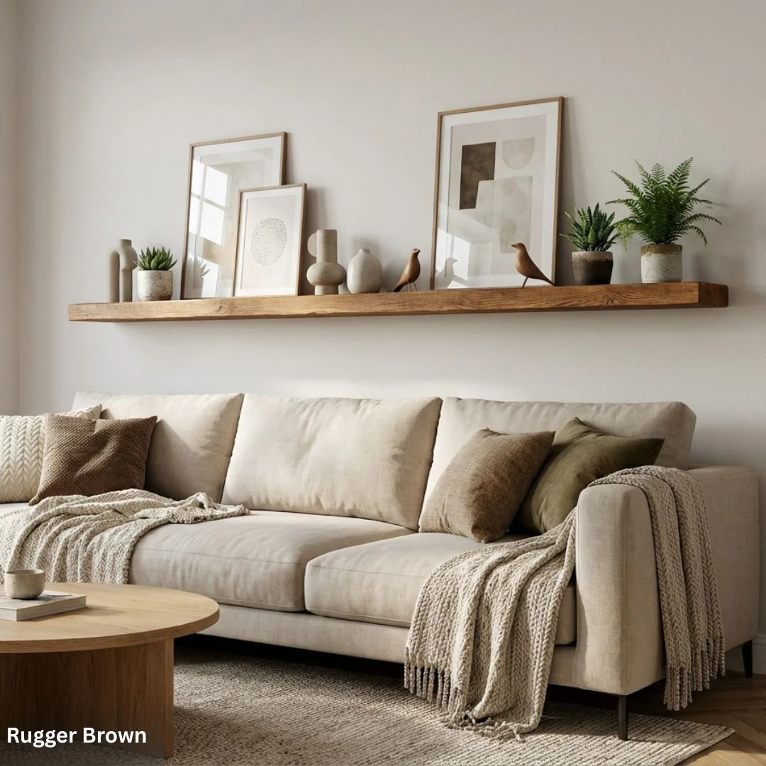 50mm Rustic Chunky Floating Shelves - Image 11