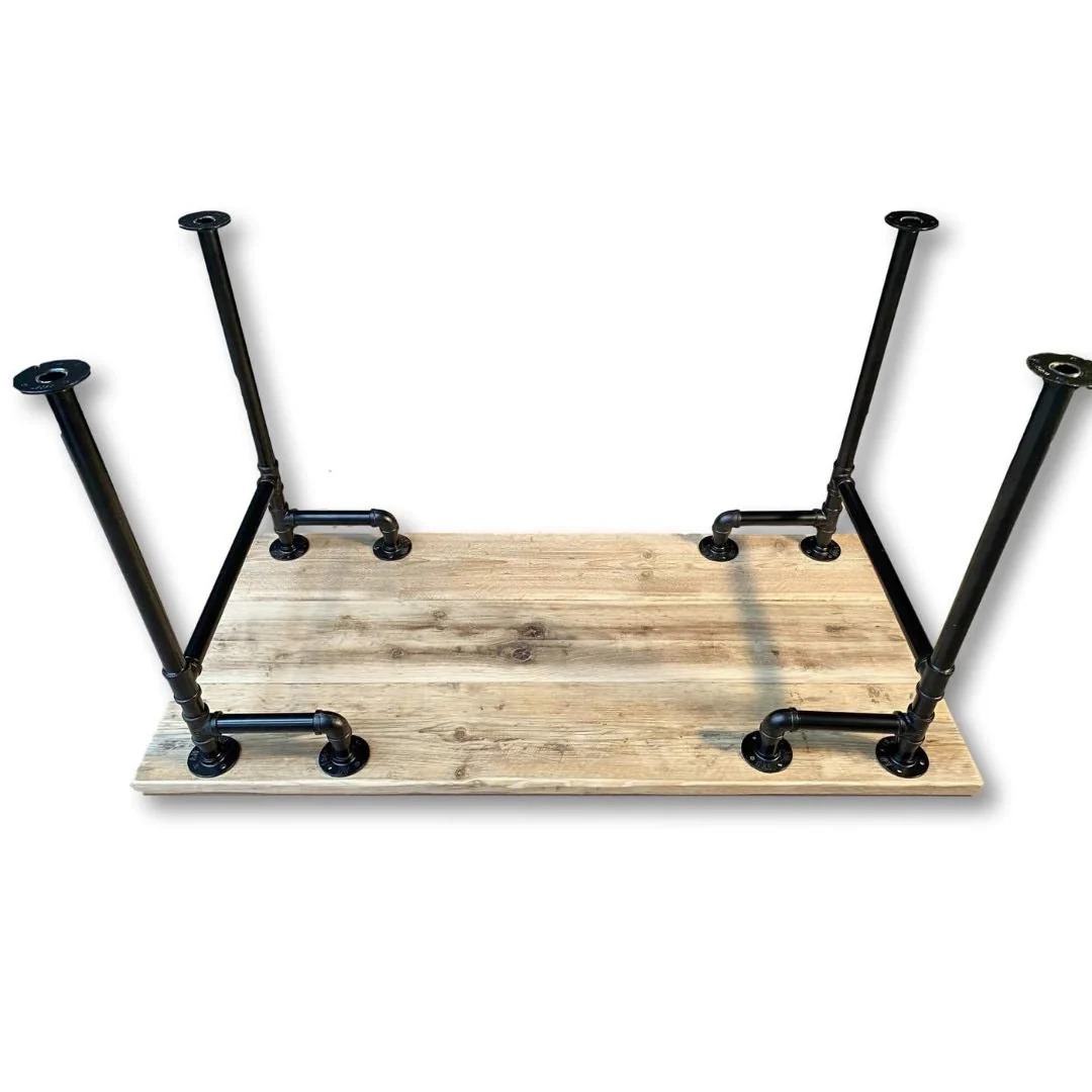 AC-16 Industrial Pipe Office Desk - 66cm Depth - Image 7
