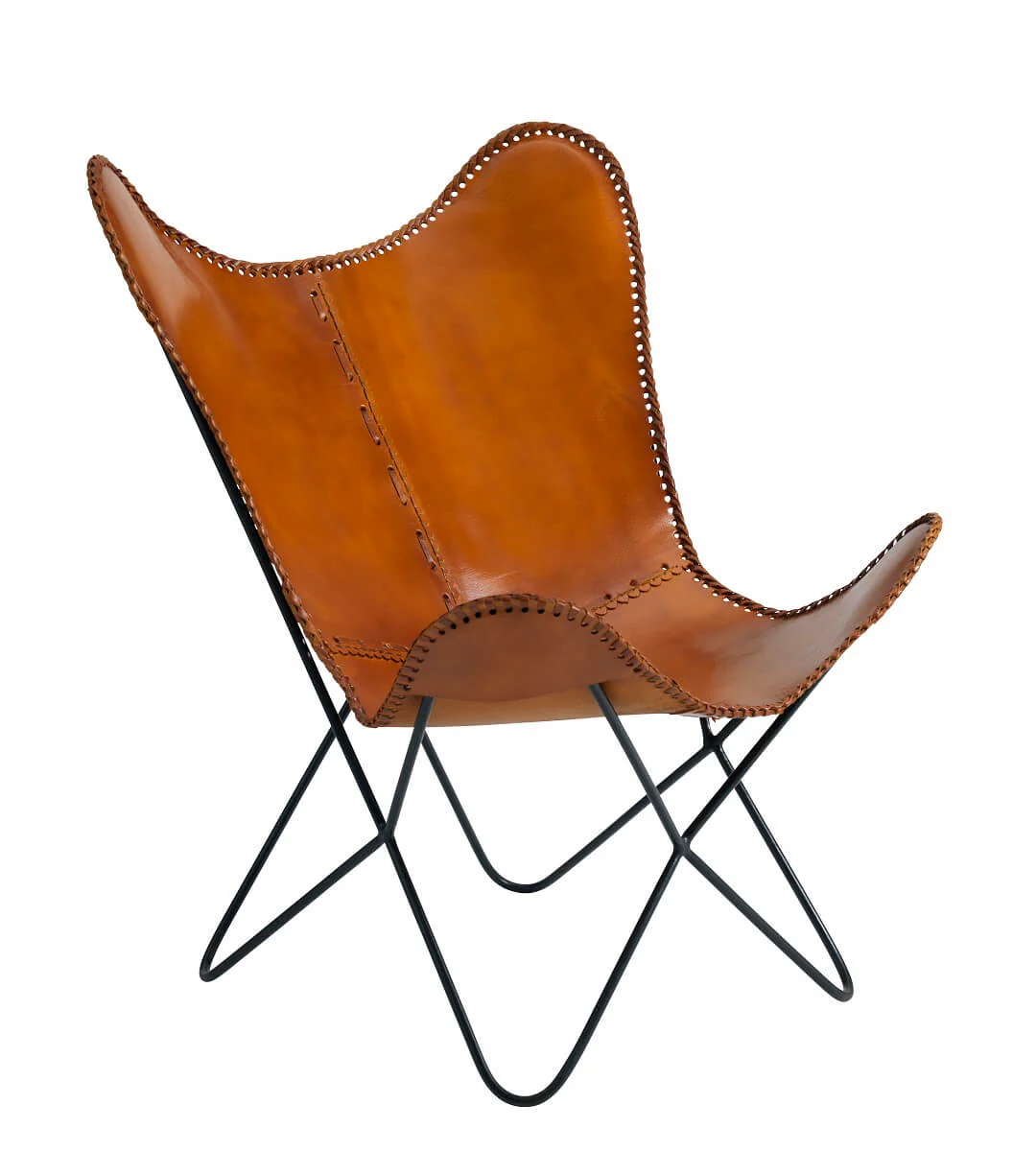 Amazon Butterfly Chair - Cognac - Image 3