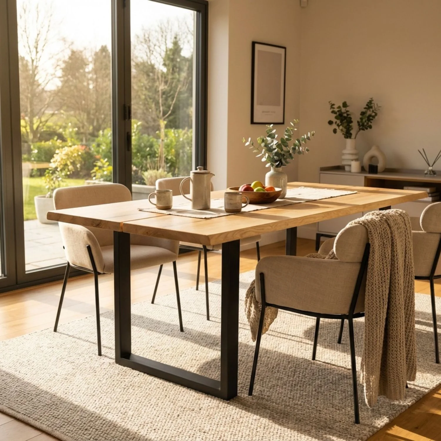Live Edge Ash Dining Table - 220 cm | 4043 - Image 12