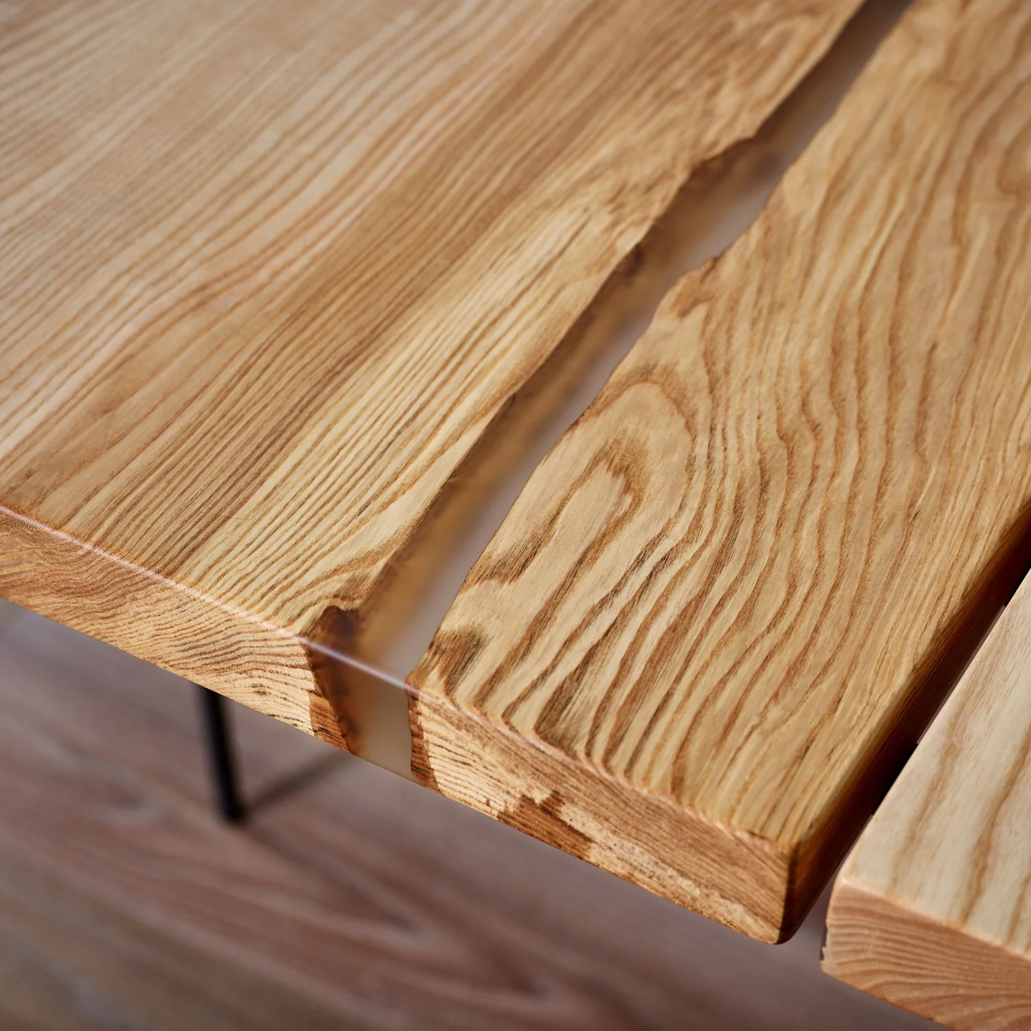 Live Edge Ash Dining Table - 220 cm | 4043 - Image 5
