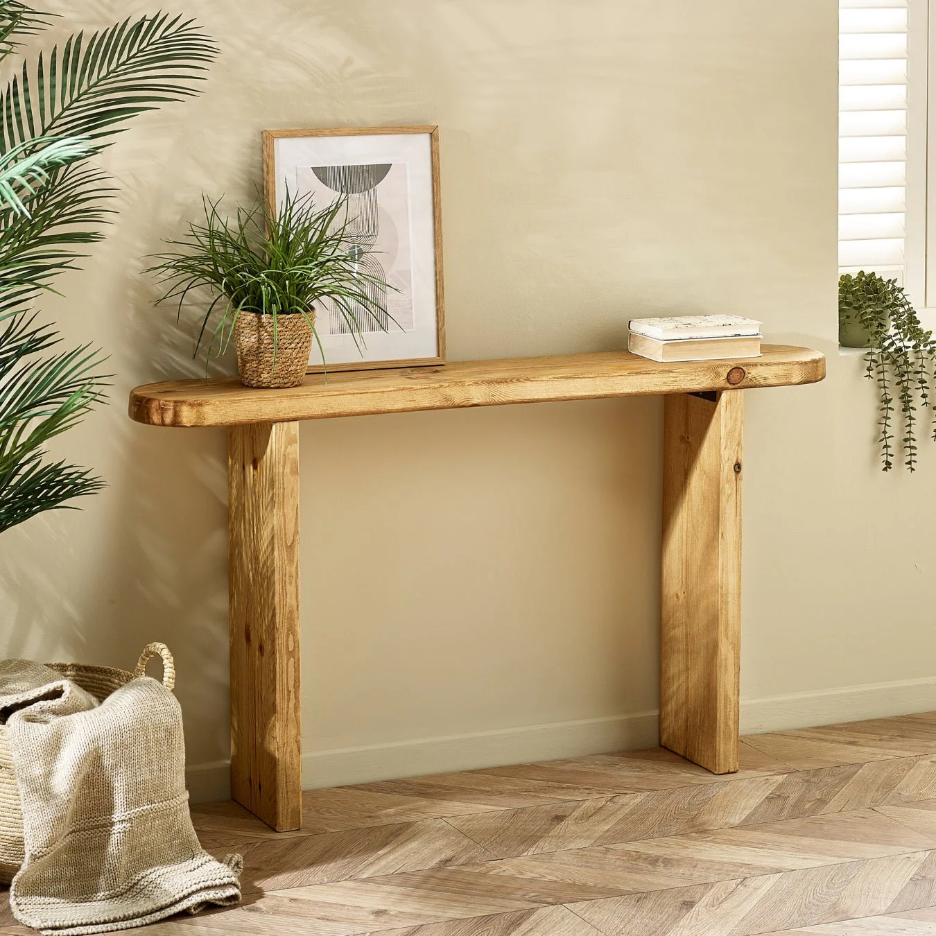 Bowness Rustic Console Table - Image 12