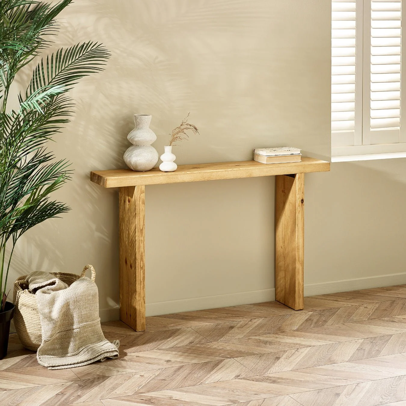 Bowness Rustic Console Table - Image 13