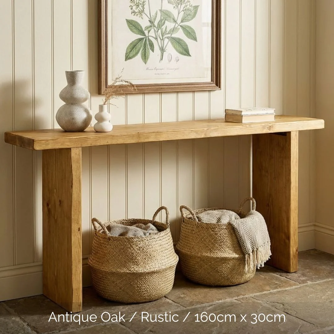 Bowness Rustic Console Table - Image 2