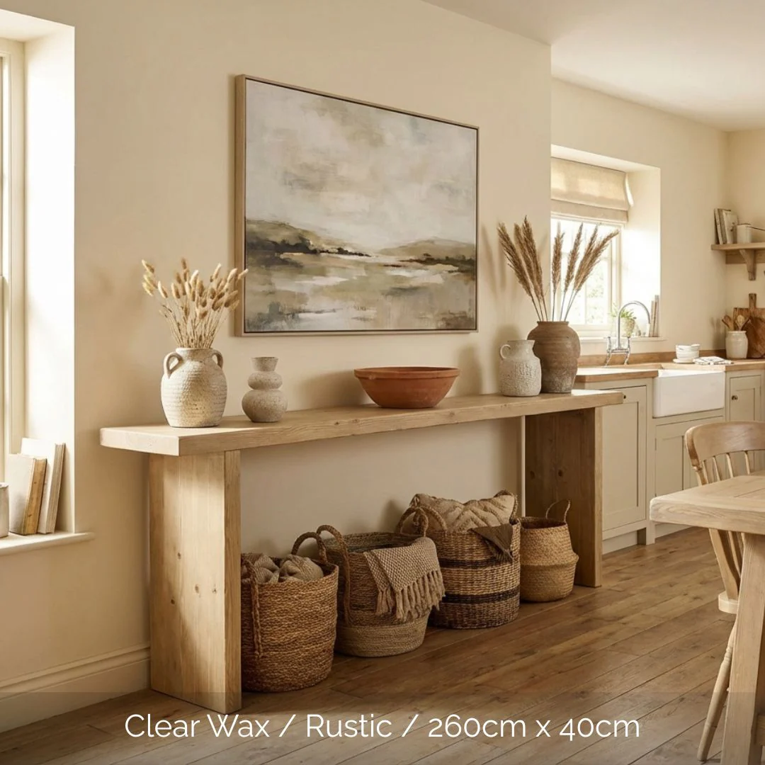 Bowness Rustic Console Table - Image 6