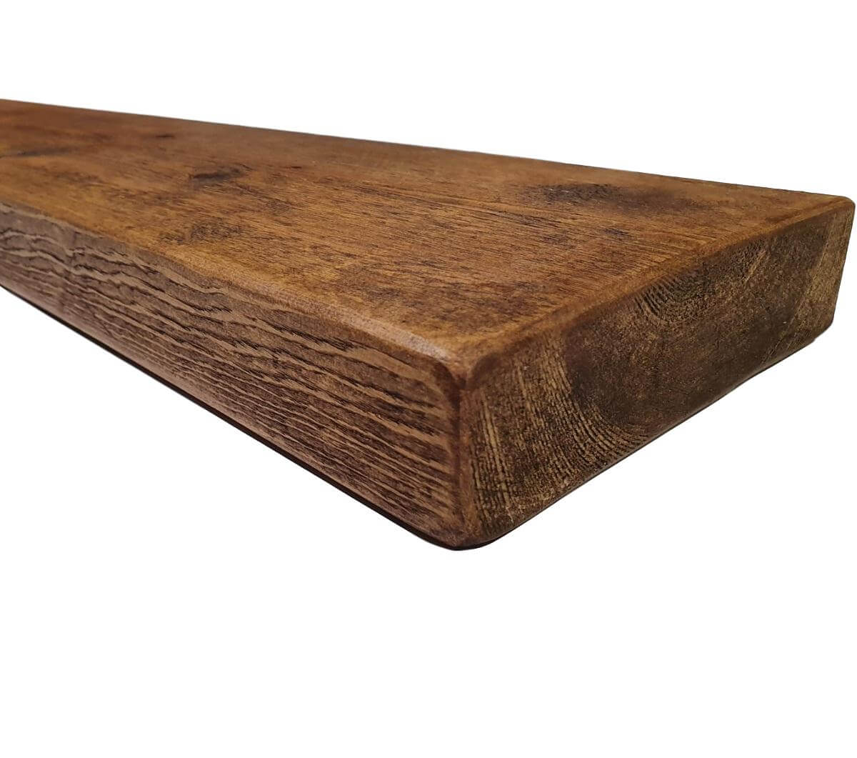 Chunky Rustic Weathered Shelf 50mm - 22cm Depth - Image 3