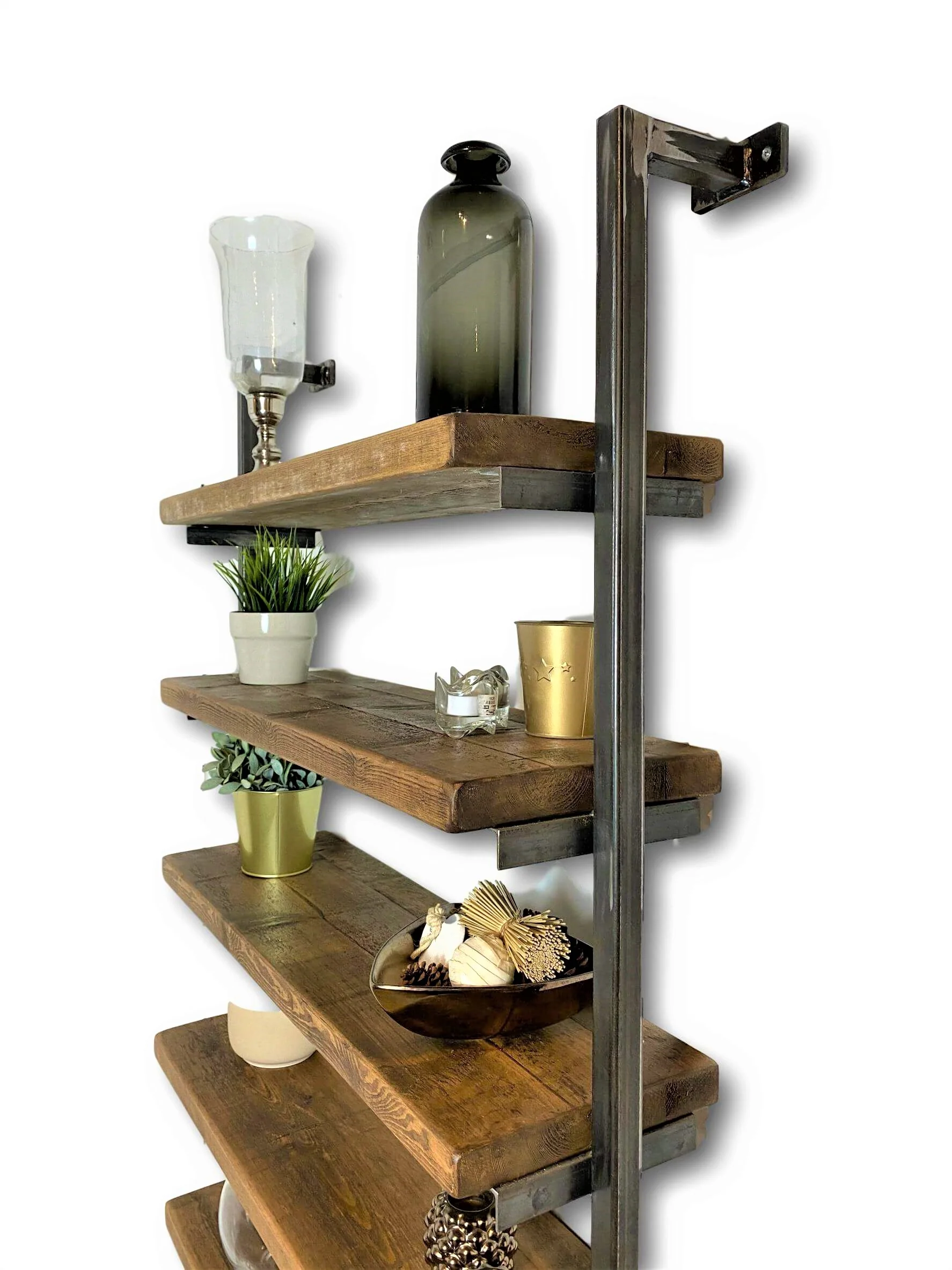 Industrial Box Section Shelving Unit - Wall Mounted - Image 3