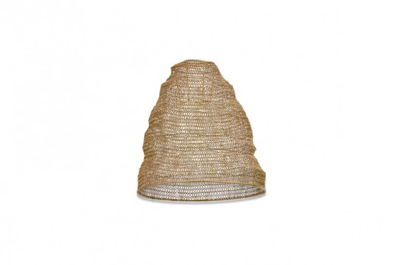 Jatani Wire Lampshade - Antique Brass - Image 6