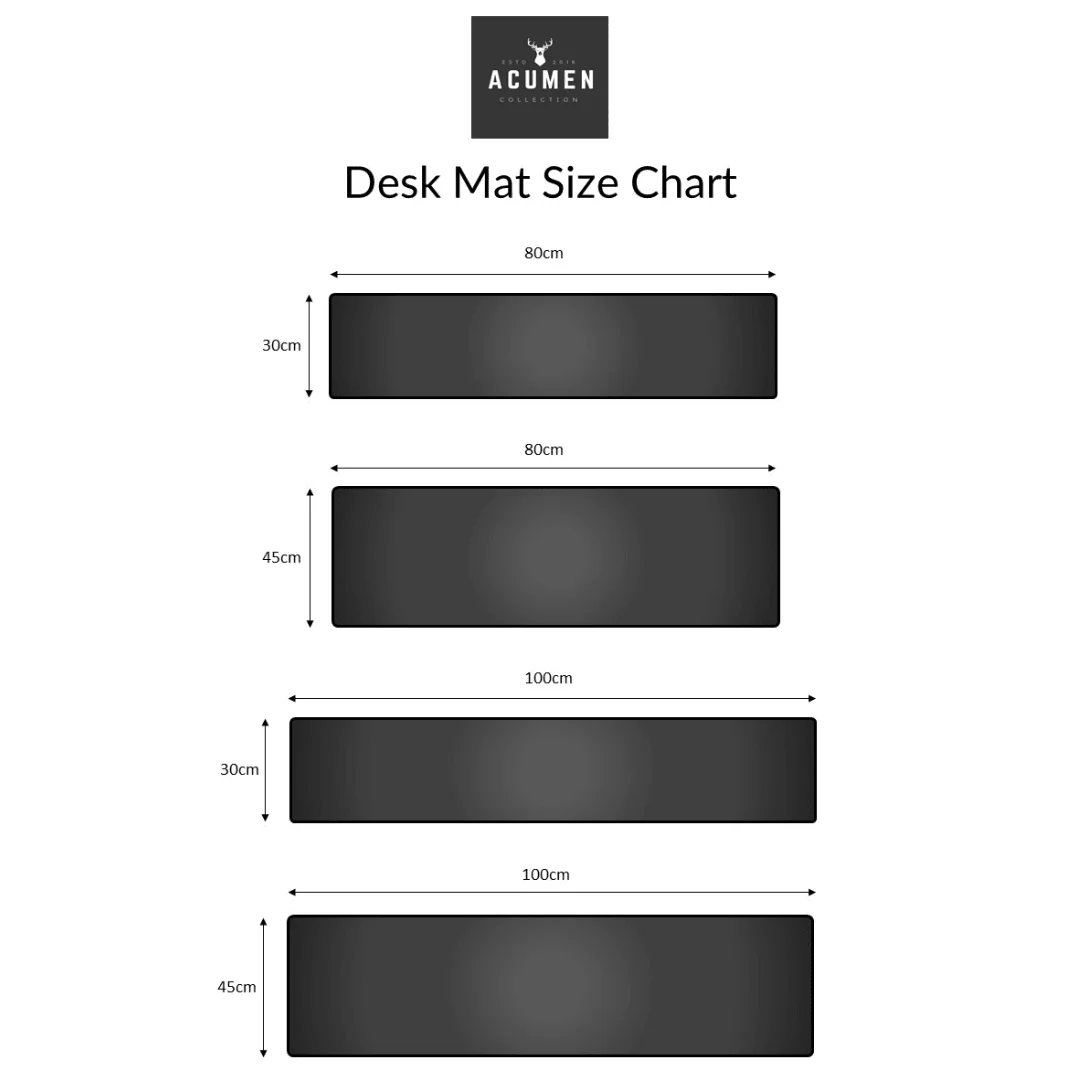 Leather Desk Mat - Black - Image 2