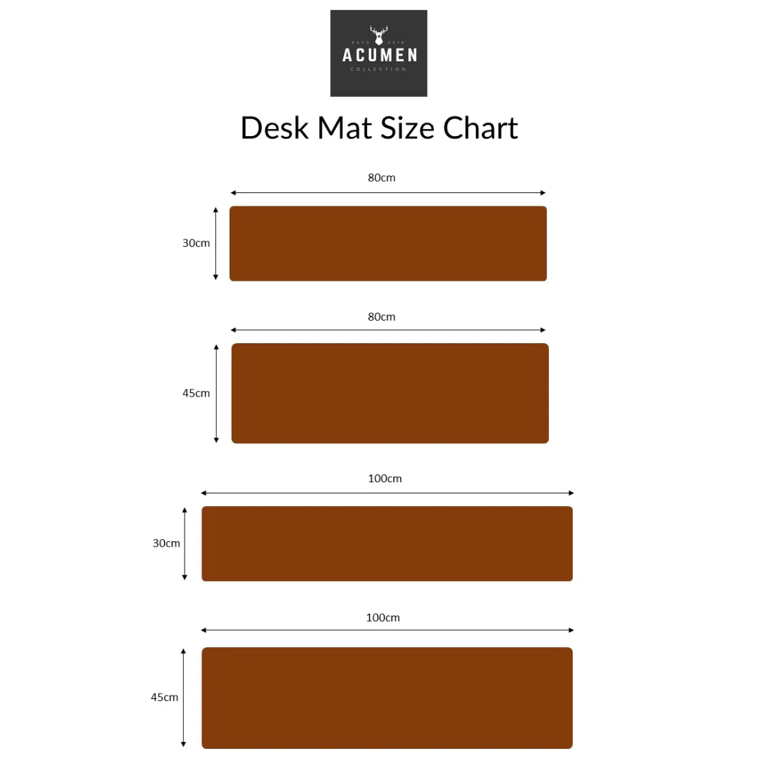 Leather Desk Mat - Tan - Image 2