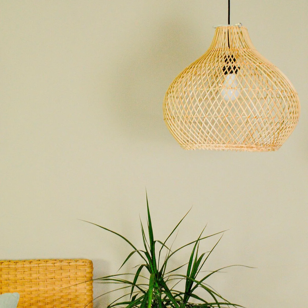 Nala Sila Pendant Rustic Lamp Shade - Image 3