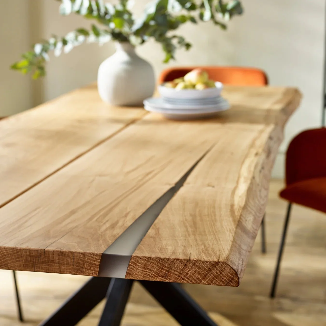 Live Edge Oak Dining Table - 360 cm | 4259 - Image 3