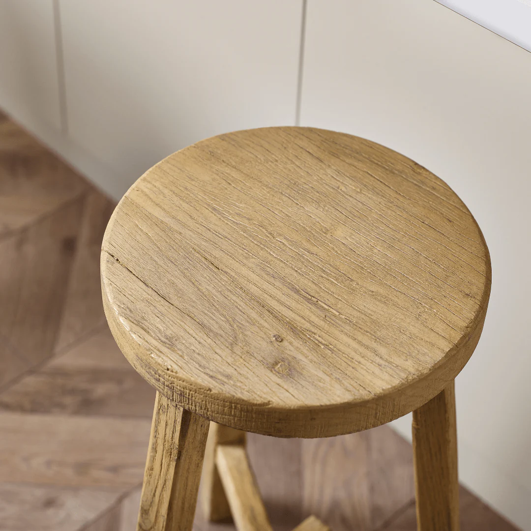 Old Barn Kitchen / Bar Stool - 65cm - Image 3