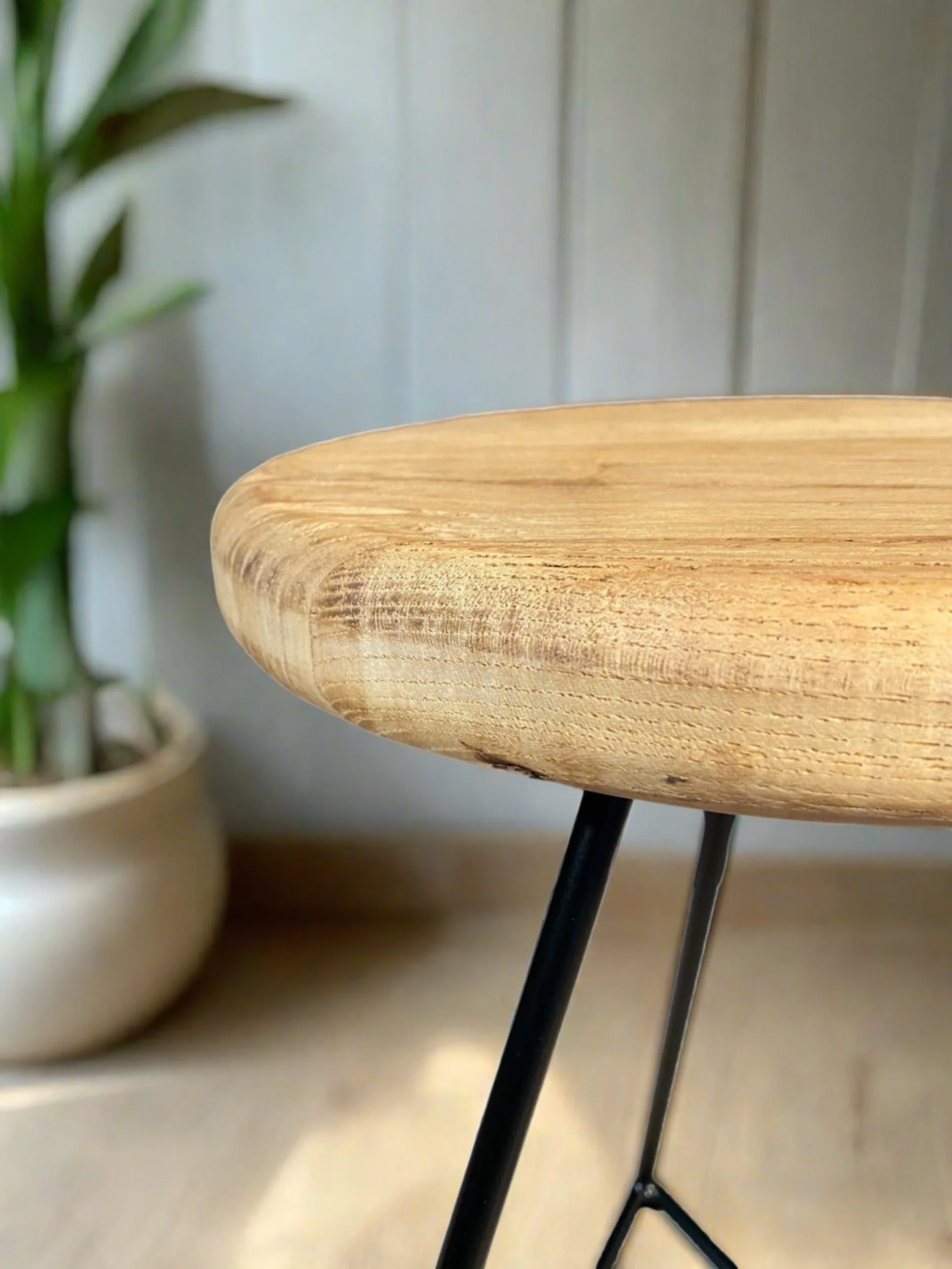 Old Barn Prism Stool - Round - Image 5