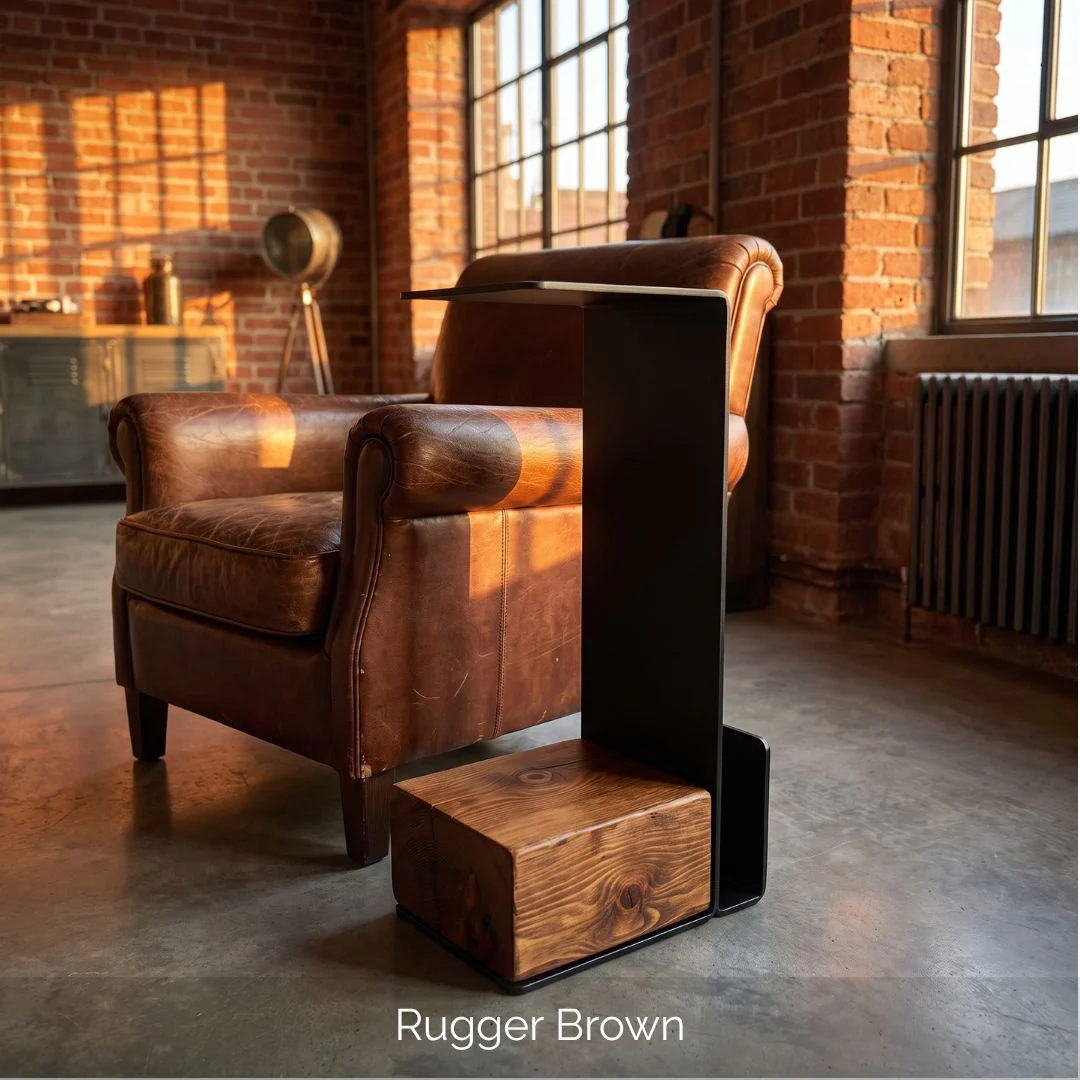 Reformed Steel Inverted Side Table - Image 2