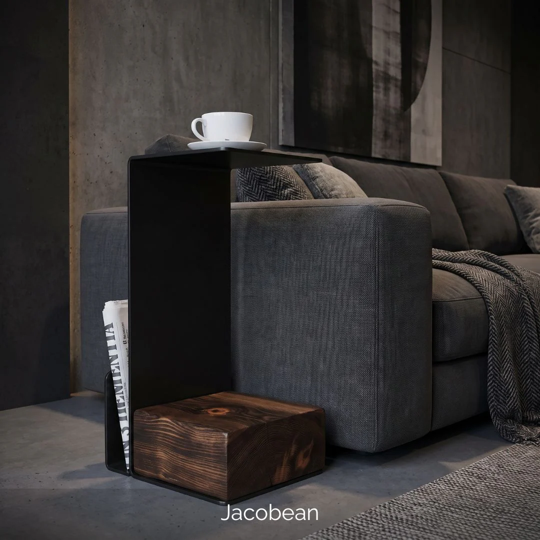 Reformed Steel Inverted Side Table - Image 3