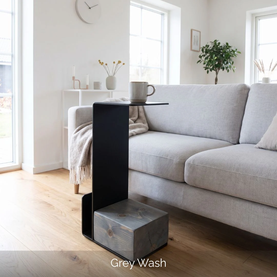Reformed Steel Inverted Side Table - Image 5