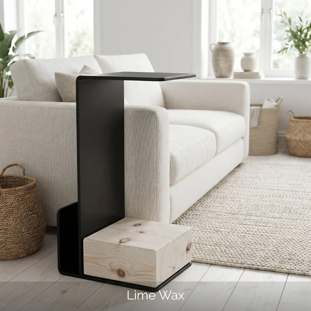 Reformed Steel Inverted Side Table - Image 7