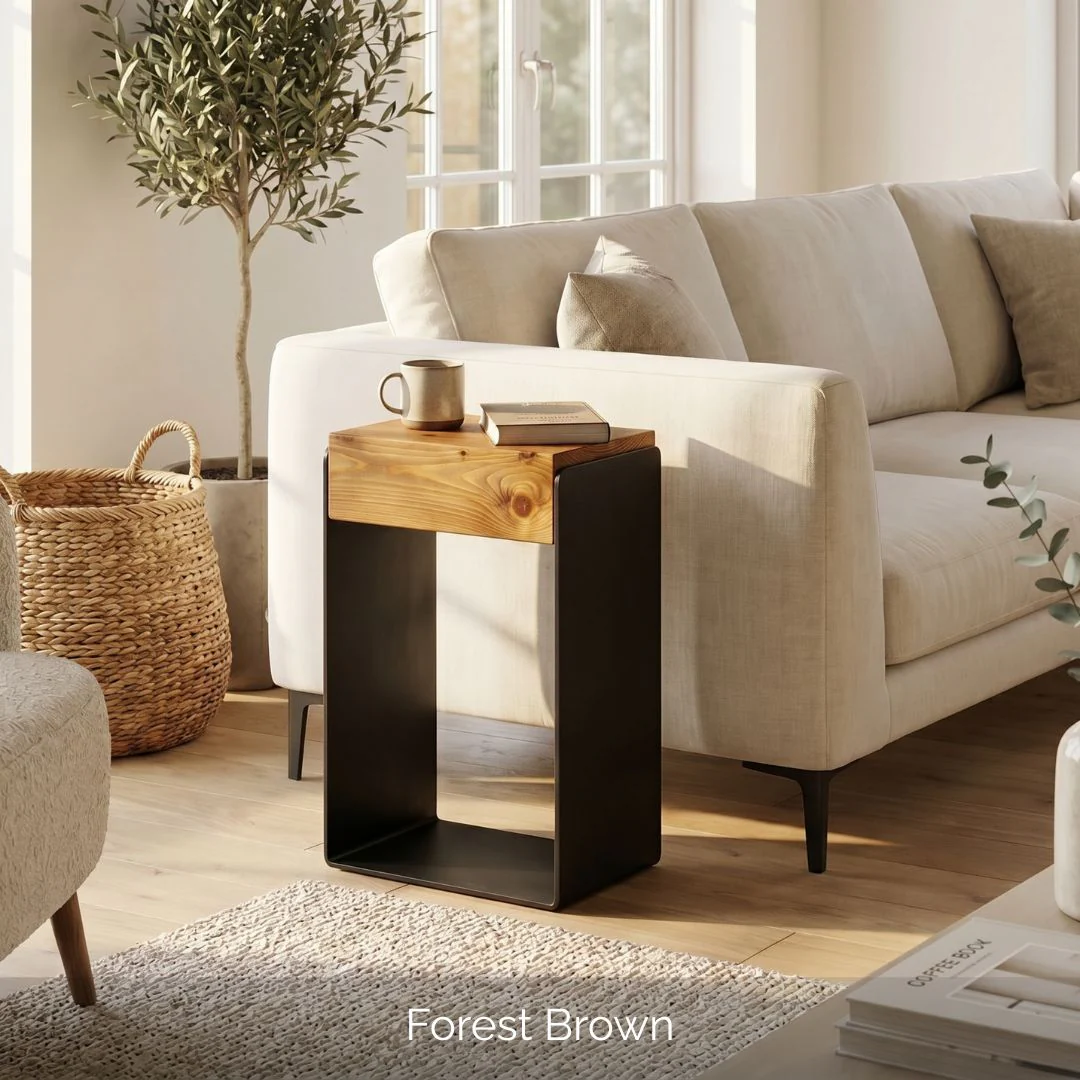 Reformed Steel Side Table - Image 5