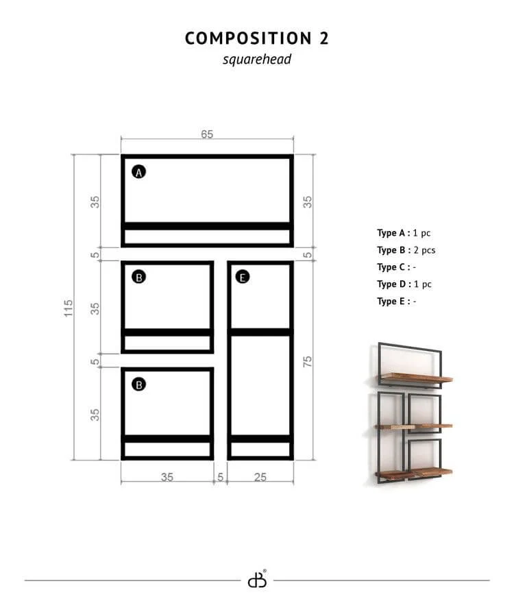 Shelfmate Composition 2 - Squarehead - Image 6