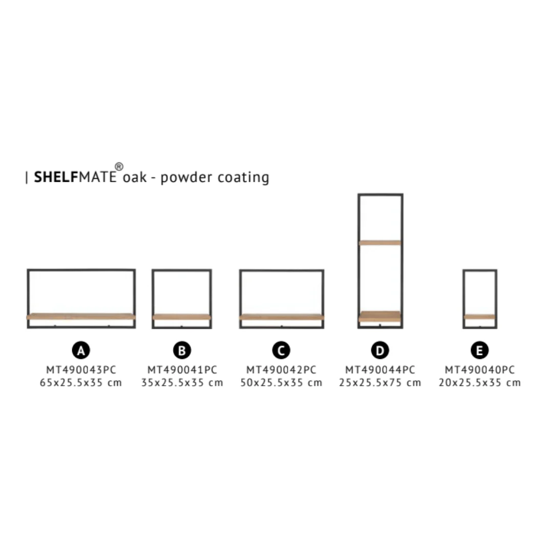 SHELFMATE European Oak Powder Coated - Style C - Image 5