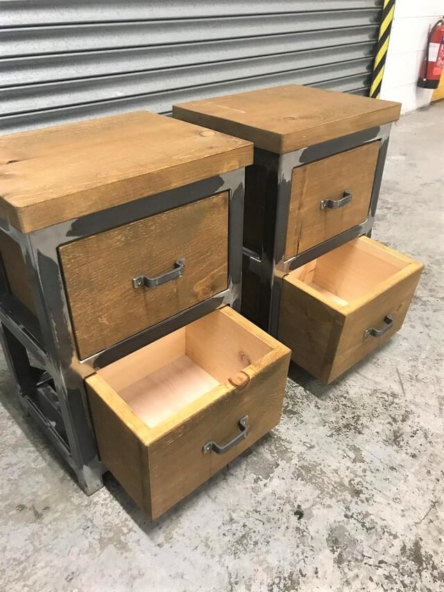 The Urban Industrial Bedside Tables - Image 3