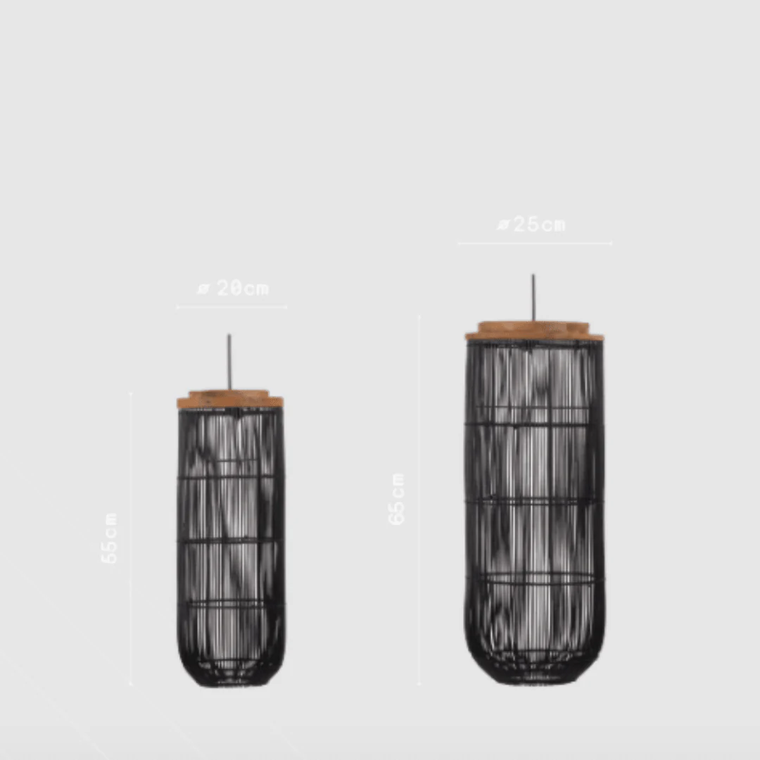 Tub Hanging Lamp - Charcoal - Image 4