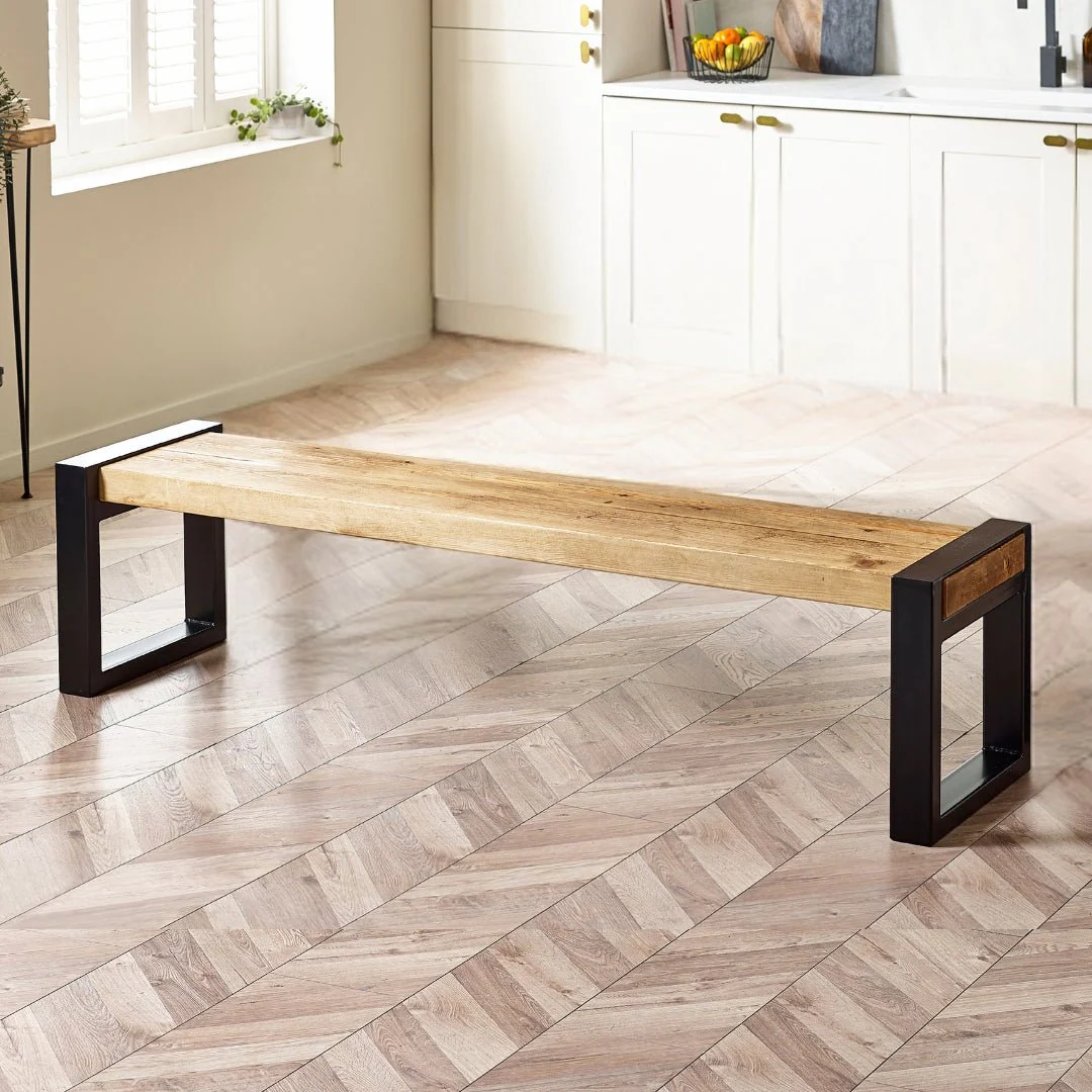 Urban Loft Rustic Bench
