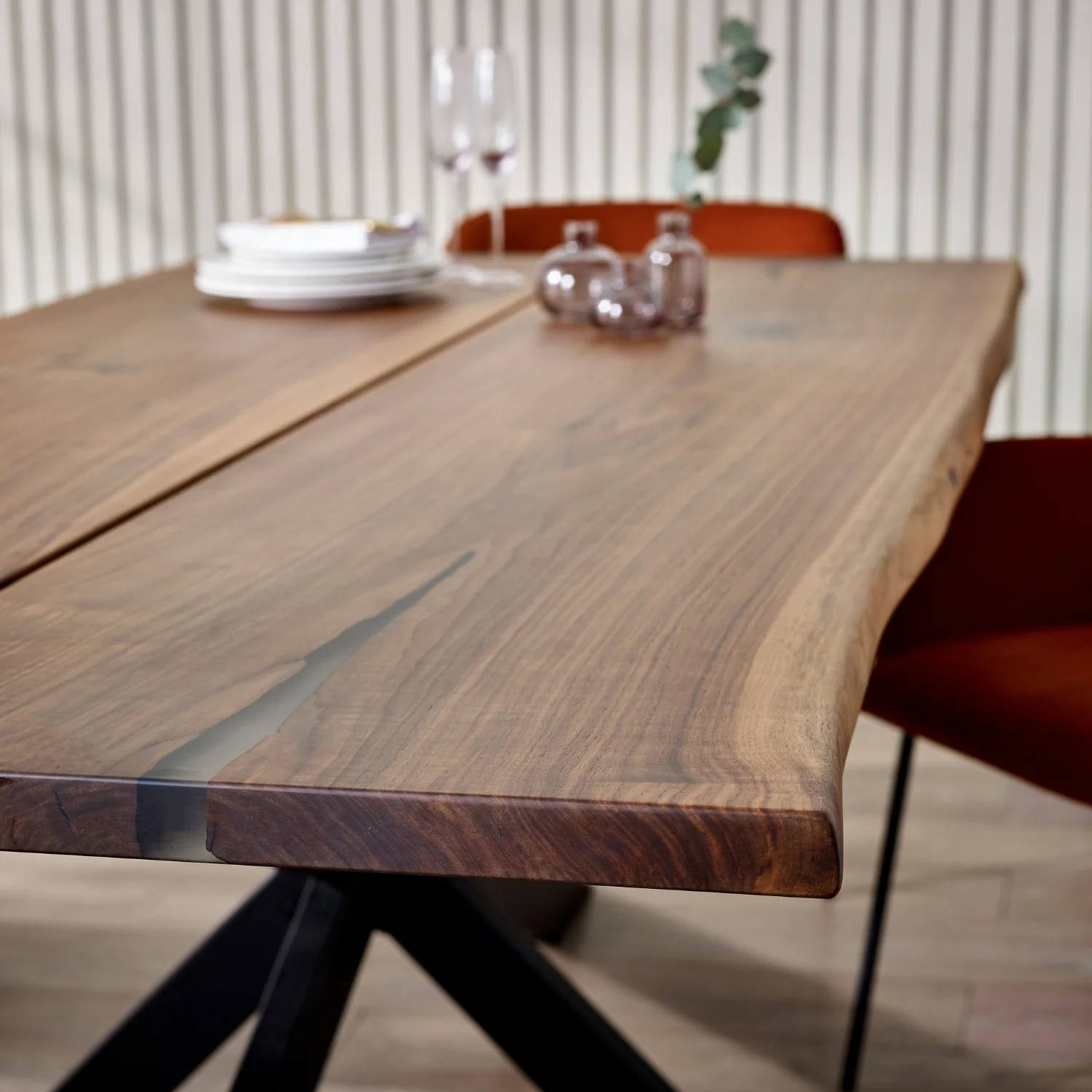 Live Edge Walnut Dining Table - 360 cm | 2489 - Image 16