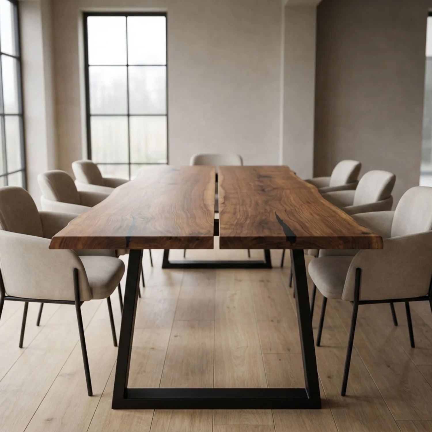 Live Edge Walnut Dining Table - 360 cm | 2489 - Image 10